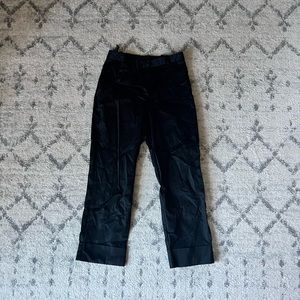 *Vintage* 2000s Cropped Black Slacks - The Limited